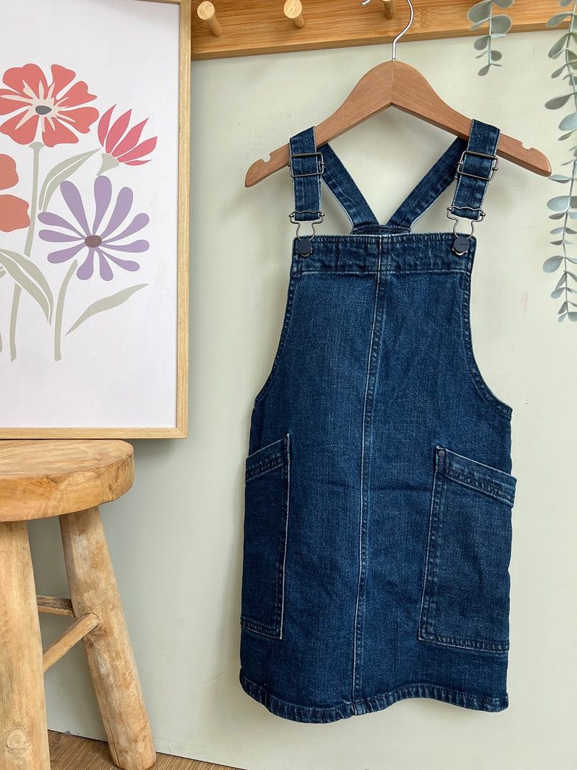 Robe salopette en jean Catimini fille 6 ans mi-saison