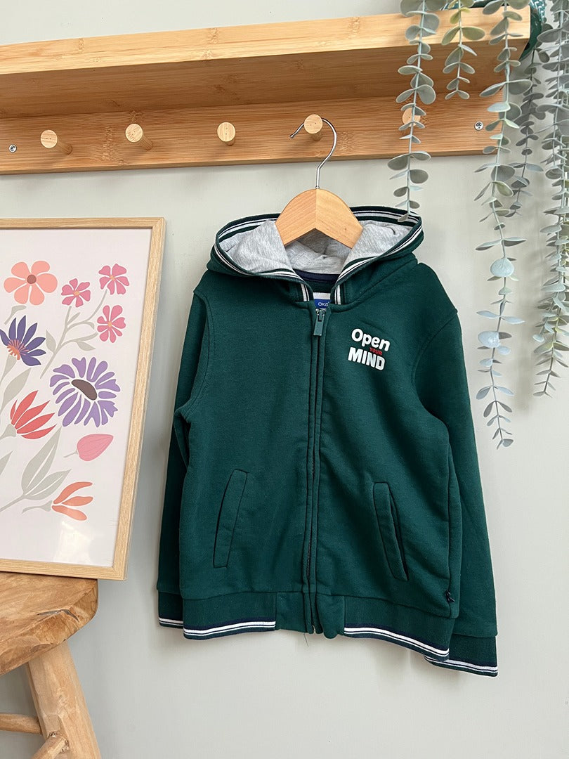 Gilet garçon zippé Okaïdi - 6 ans - Vert