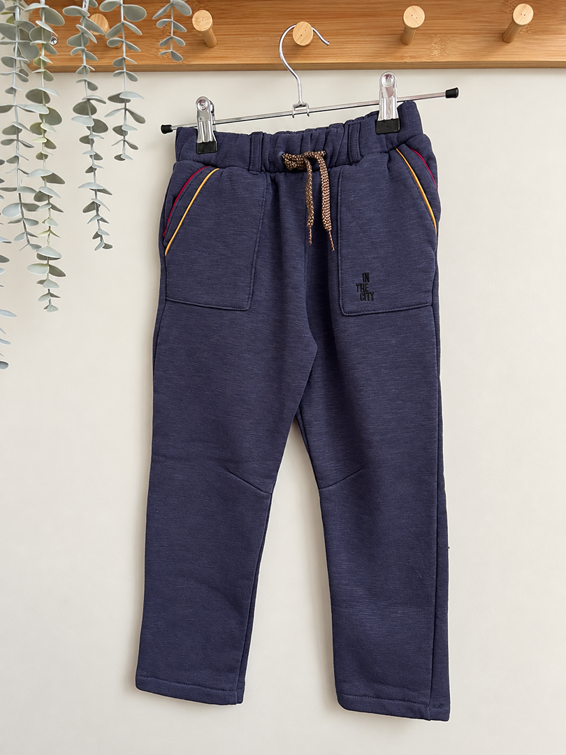 Pantalon de jogging garçon Sergent Major violet 4 ans