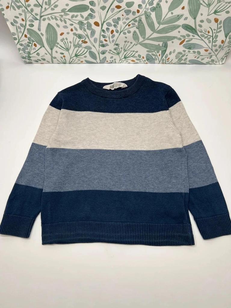 Pull rayé garçon - H&m 3/4 ans