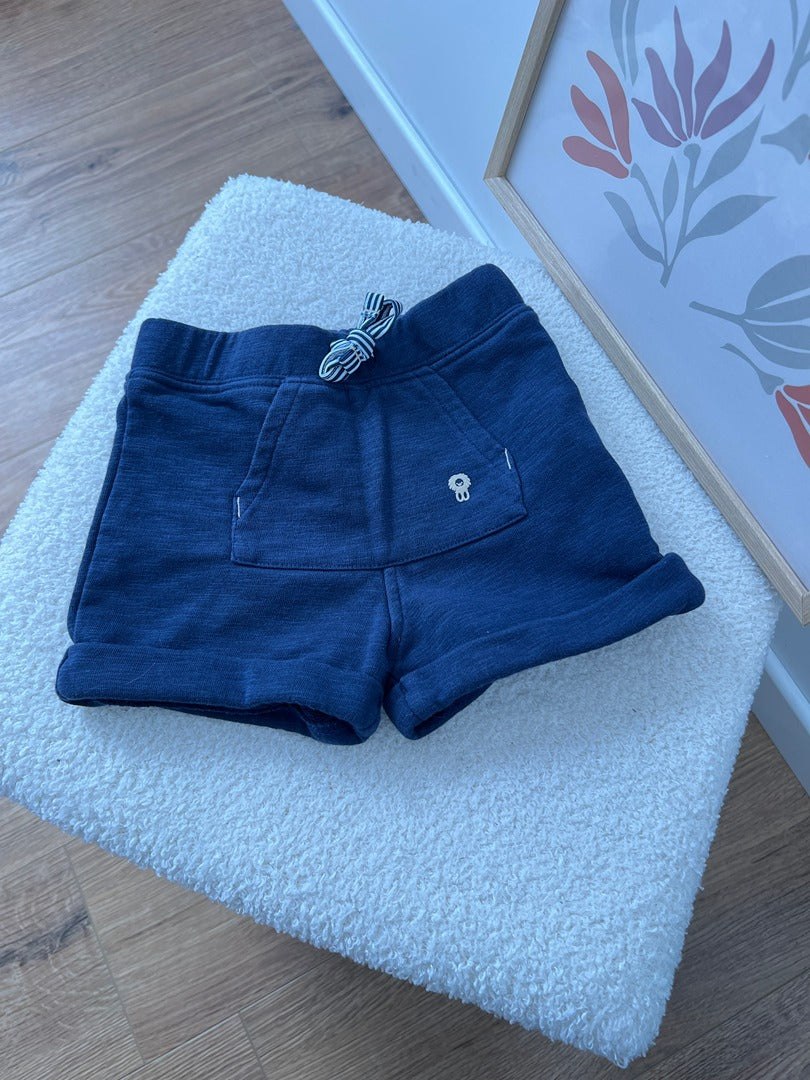 Short molleton garçon Obaïbi - 18 mois - Bleu marine