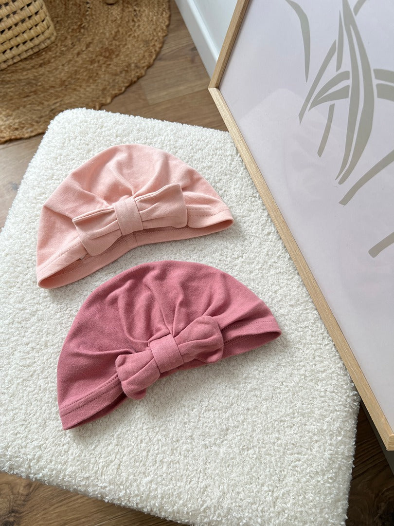 Lot 2 tubans rose Next - 6 mois / 12 mois - Rose fille