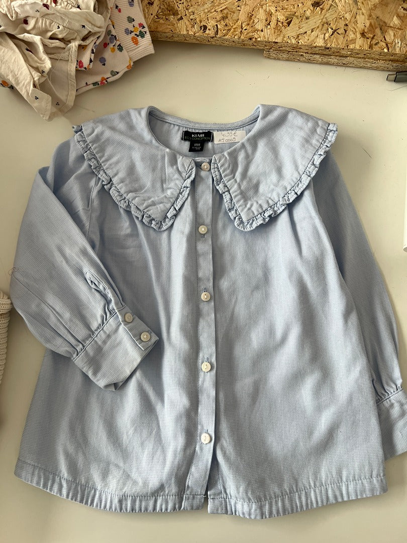 Chemise Kiabi - 18 mois - Bleu clair - État : Excellent