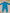 Pyjama 1 pièce velours Natalys vert fille 6 mois hiver manches longues