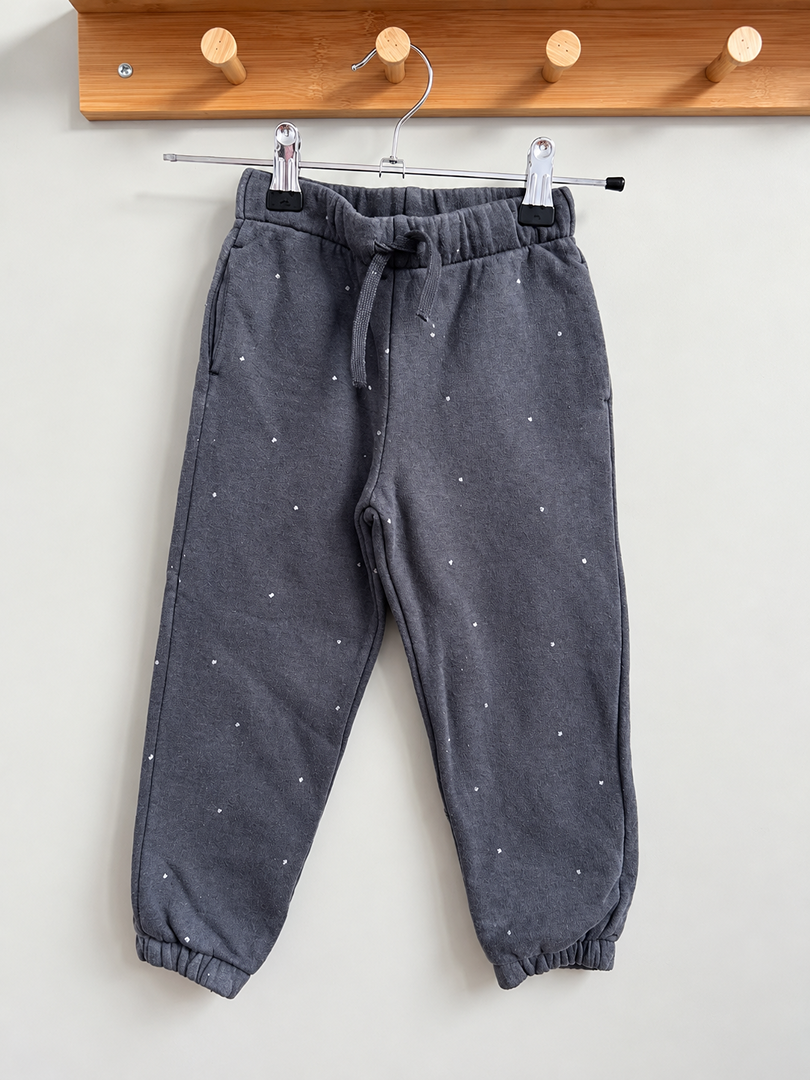Pantalon de survêtement jogging H&m fille 3 ans gris hiver