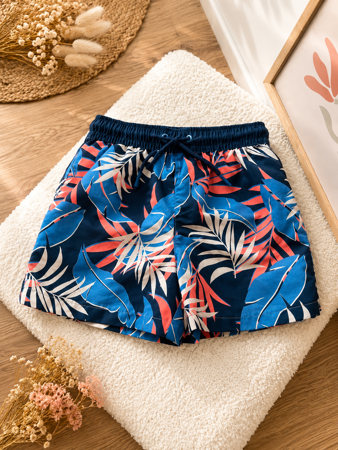 Short de bain garçon Tape à l'oeil 3 ans tropical marine