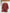 Robe fille Ptit Mome rouge à fleurs manches longues automne 3 ans