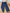 Pantalon large fille Mayoral bleu marine velours hiver correspond à un 18 mois