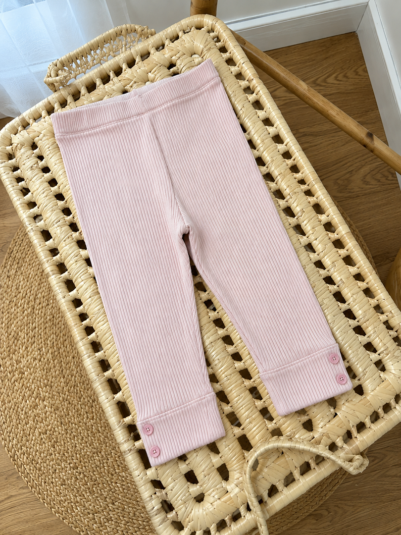 Legging côtelé bébé fille Zara mi-saison correspond à un 12 mois