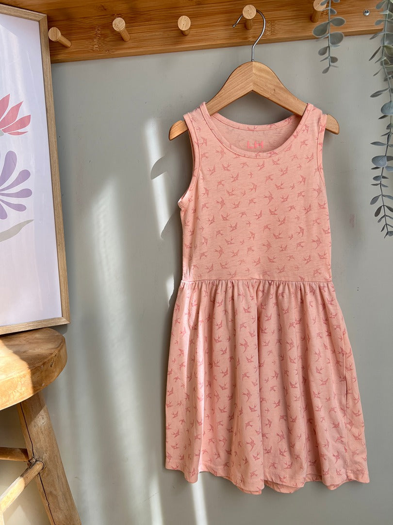 Robe été fille La halle Lh - 5 ans - Corail hirondelle
