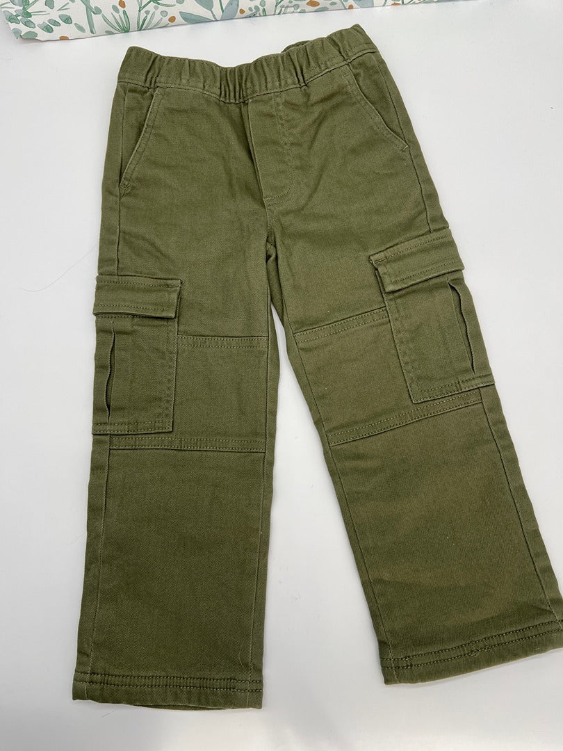 Pantalon cargo large garçon Kiabi - 3 ans - Kaki