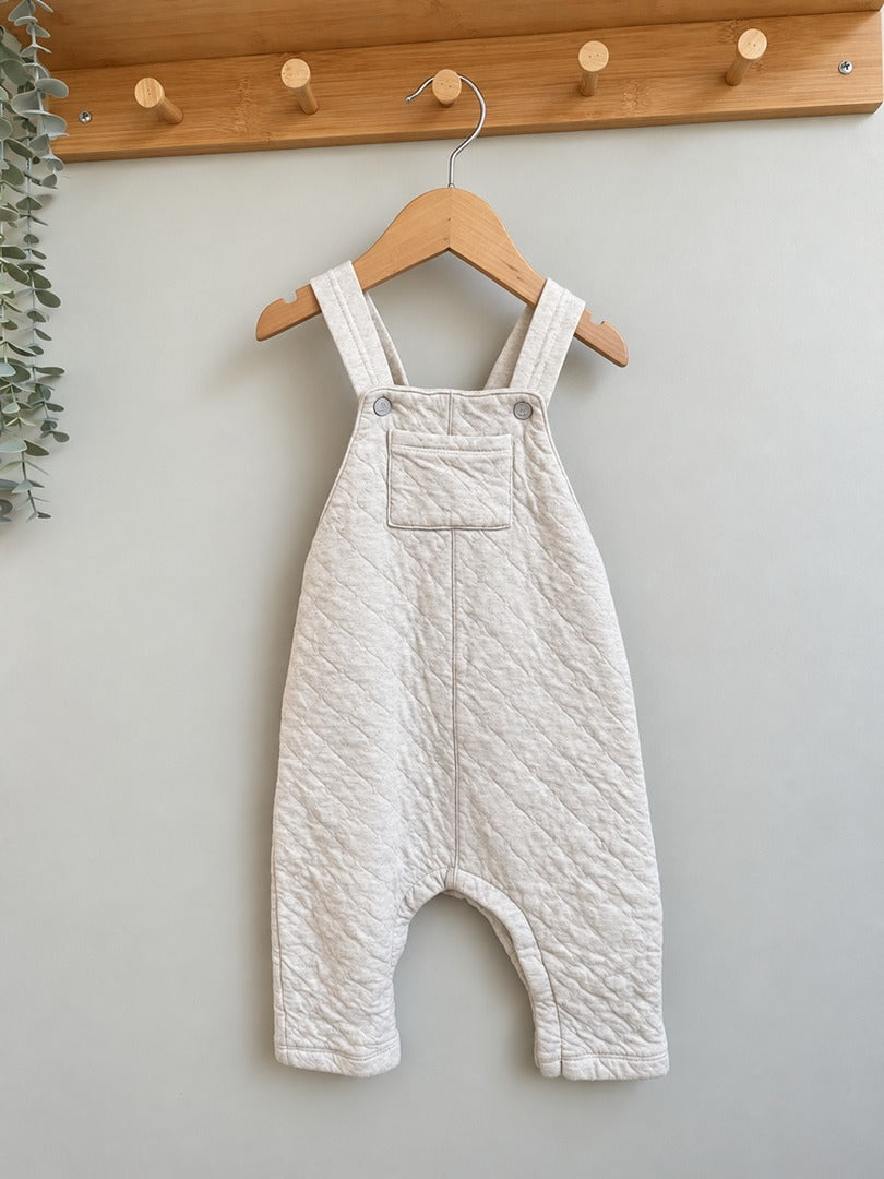 Salopette matelassée bébé garçon Petit Bateau écrue mi-saison 18 mois