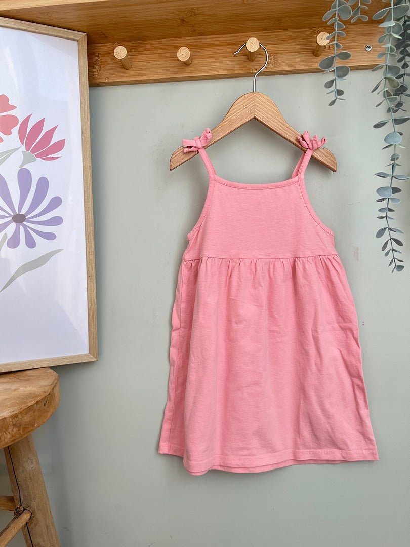 Robe fines bretelles fille été Kiabi - 2 ans - Rose