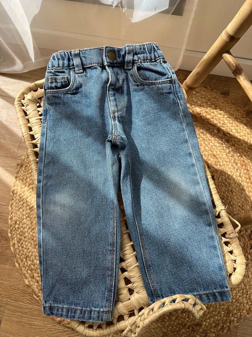 Jean Bout'chou garçon 18 mois denim bleu mi-saison