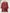 Robe fille Ptit Mome rouge à fleurs manches longues automne 3 ans