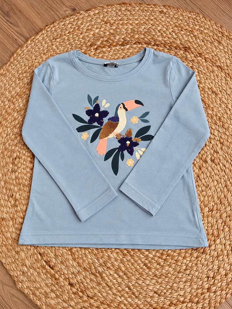 Lot de 2 t-shirts fille Tape à l'œil mi-saison manches longues 3 ans