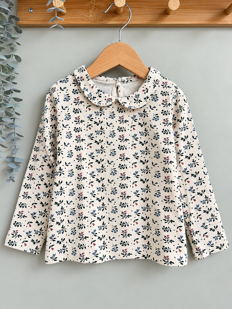T-shirt manches longues fille Petit Bateau 4 ans mi-saison
