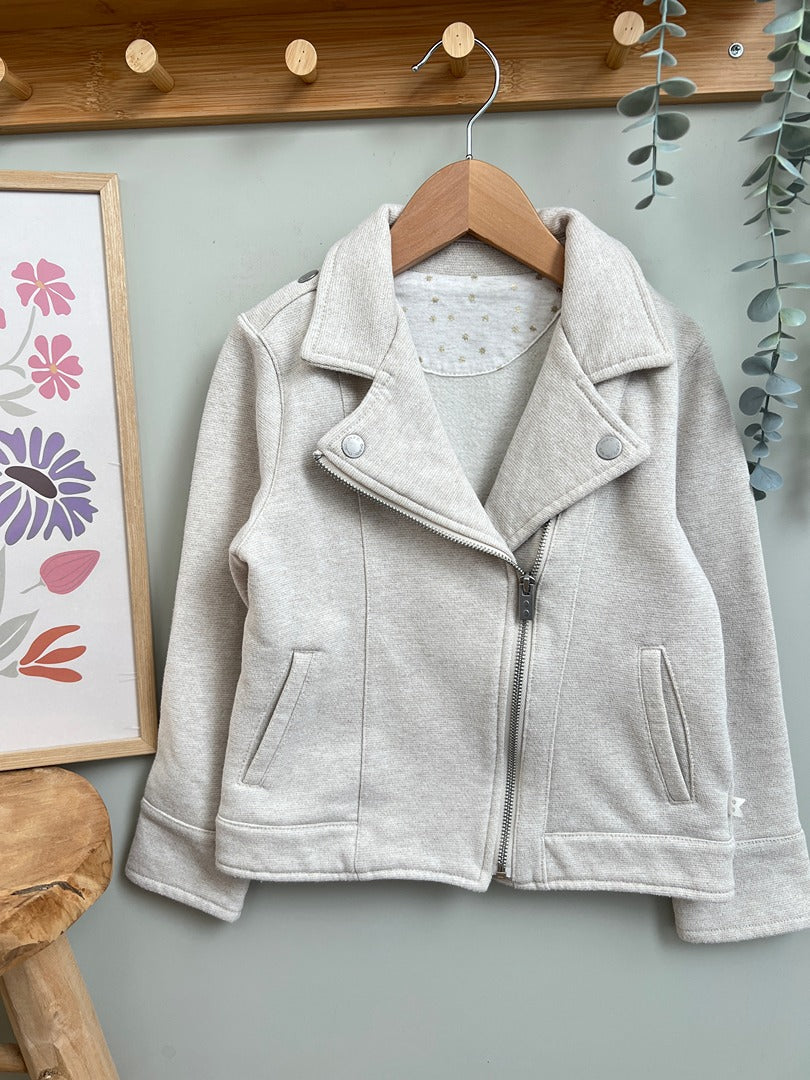 Veste fille Okaidi - 6 ans - Beige doré - État : Excellent