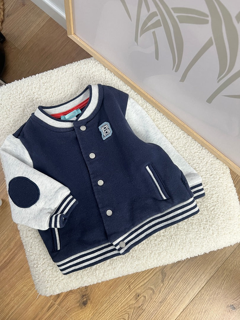 Veste teddy Obaïbi - 6 mois - Bleu marine - Garçon