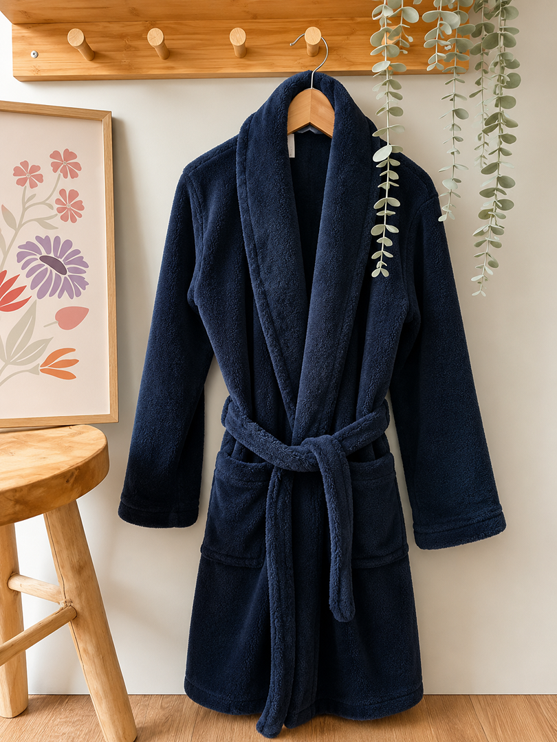 Peignoir Polaire Marine Monoprix 8 Ans Garçon Hiver