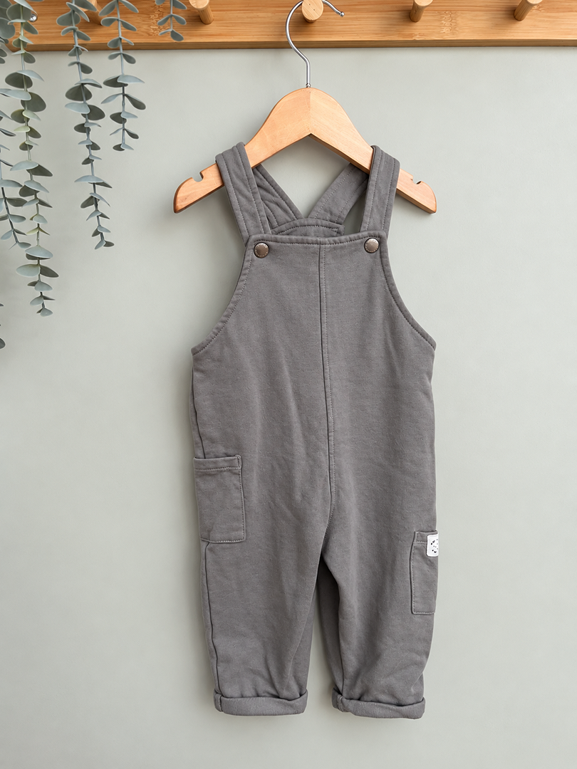 Salopette kaki bébé garçon Tex Baby beige mi-saison 12 mois très bon état