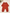 Combinaison barboteuse gaz de coton fluide Fille Bout'chou 3 Mois Mi-saison Terracotta