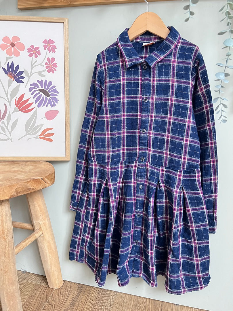 Robe chemise fille Tape à l'œil - 8 ans - Bleu marine