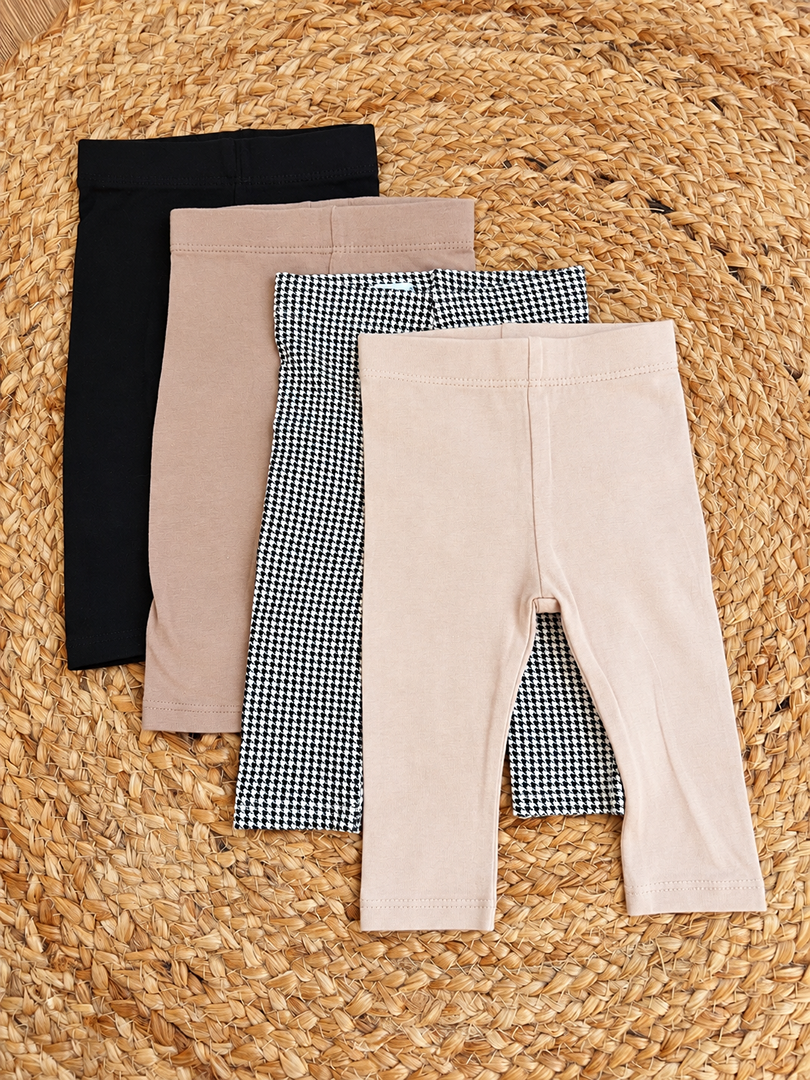 Lot 4 leggings fille Kiabi mi-saison 3 mois