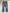 Jean flare fille Kiabi bleu mi-saison 4 ans