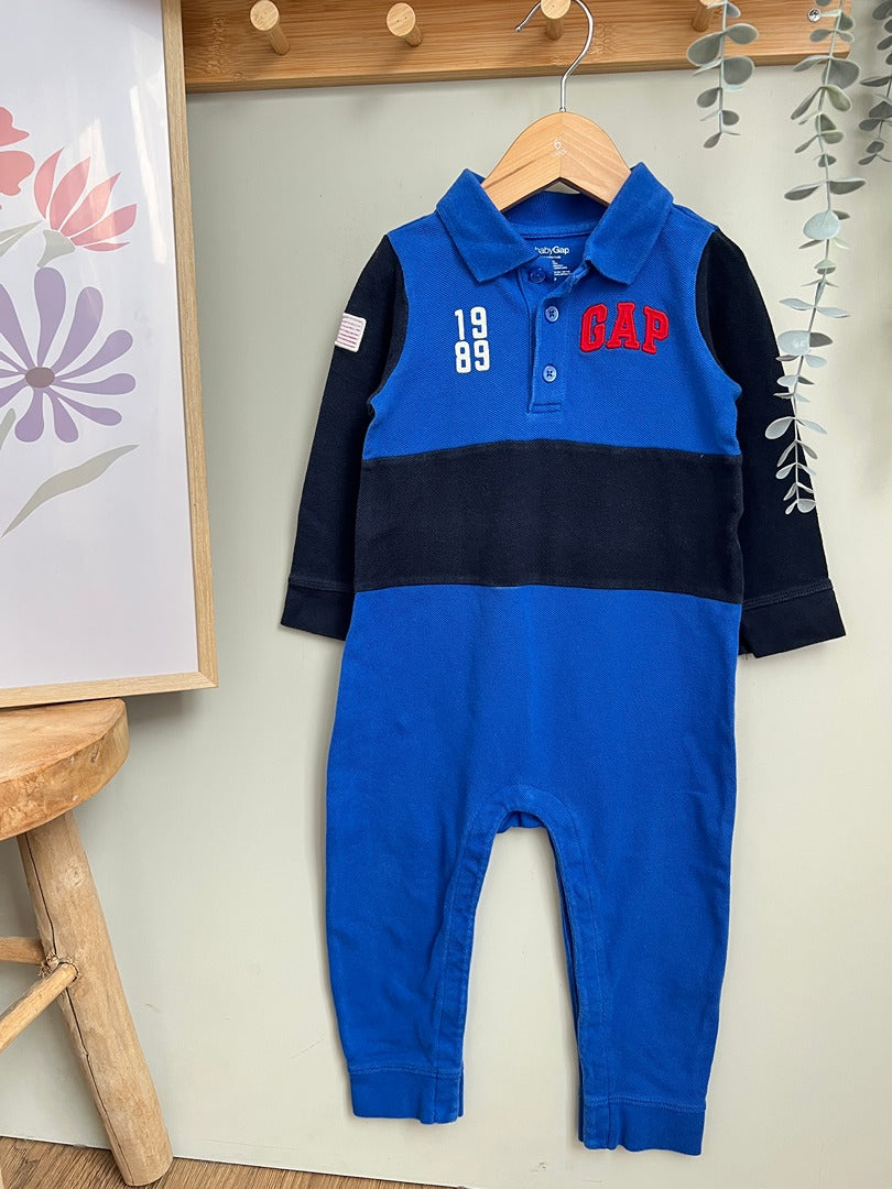 Combinaison sans pied garçon babygap - 18 mois / 2 ans - Bleu noir