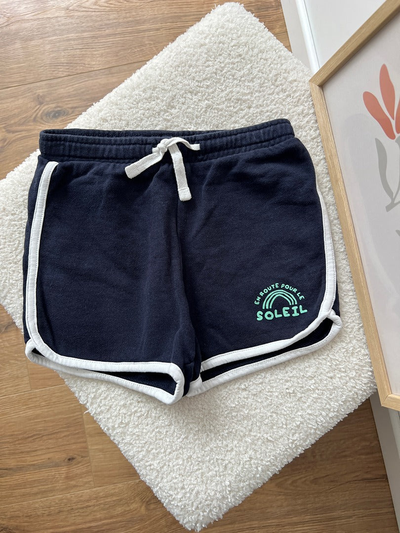Short Kiabi bleu marine 3 ans été sport garçon