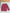Chemise fille Jacadi rouge et rose mi-saison manches longues 4 ans