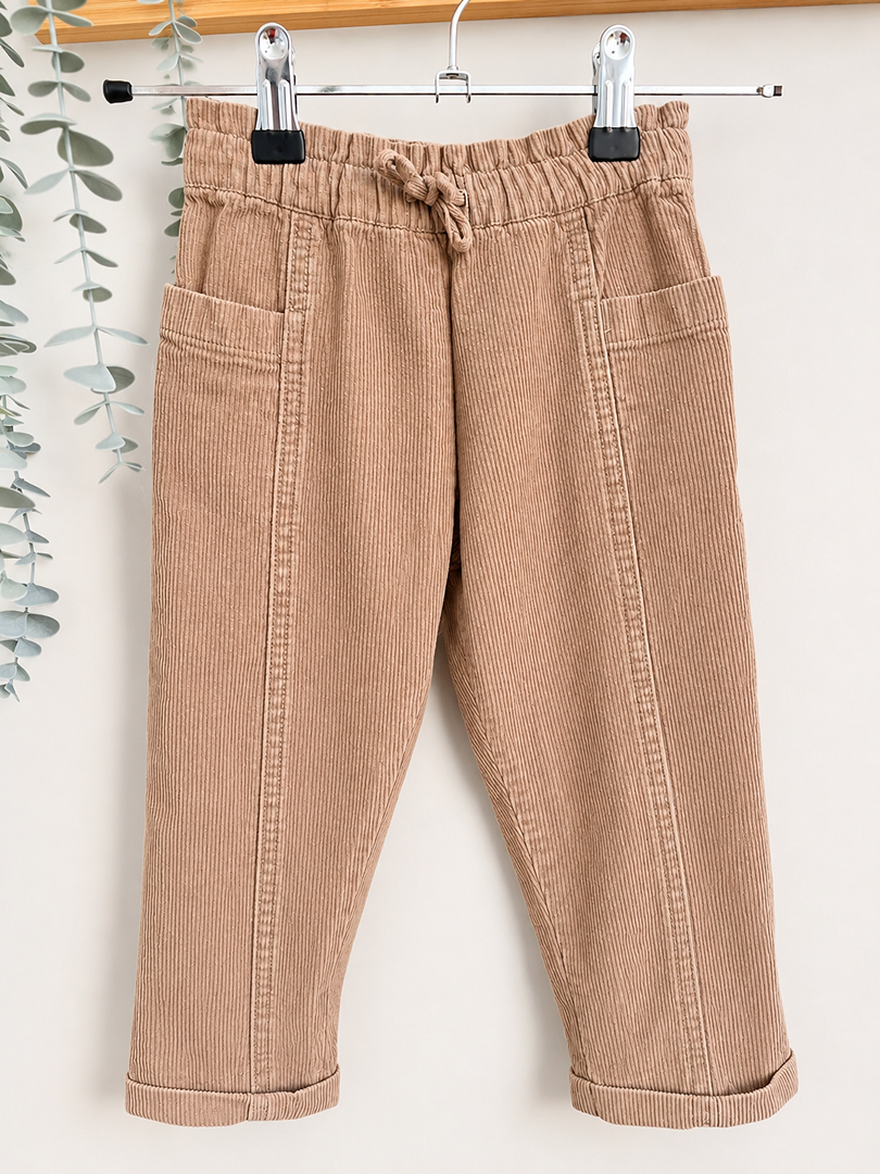 Pantalon velours beige Bout'chou 2 ans garçon Hiver