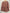 Robe fille Eden et Victor 3 ans rouille imprimée leurie manches longues
