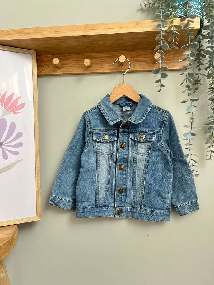 Veste en jean mixte baby club - 2 ans - Bleu - garçon ou fille