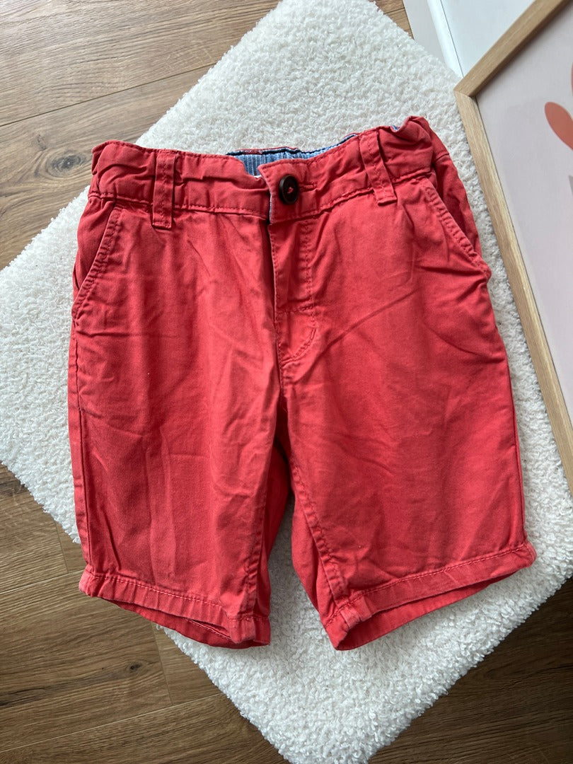 Short chino garçon H&m rouge 12 mois 18 mois été