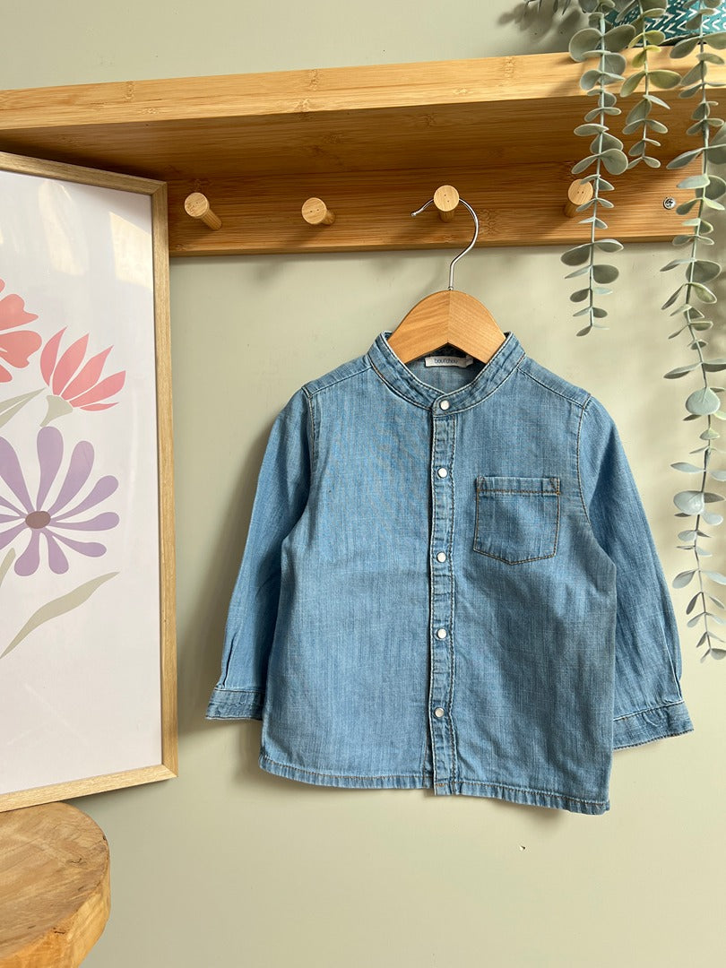 Chemise en jean Bout'chou 18 mois garçon manches longues