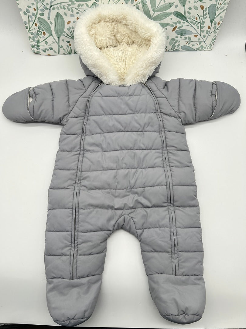 Combinaison pilote fille Jacadi - 6 mois - Gris