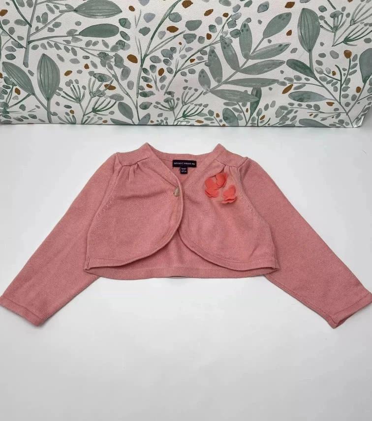 Gilet court rose fille - Sergent Major 6 mois