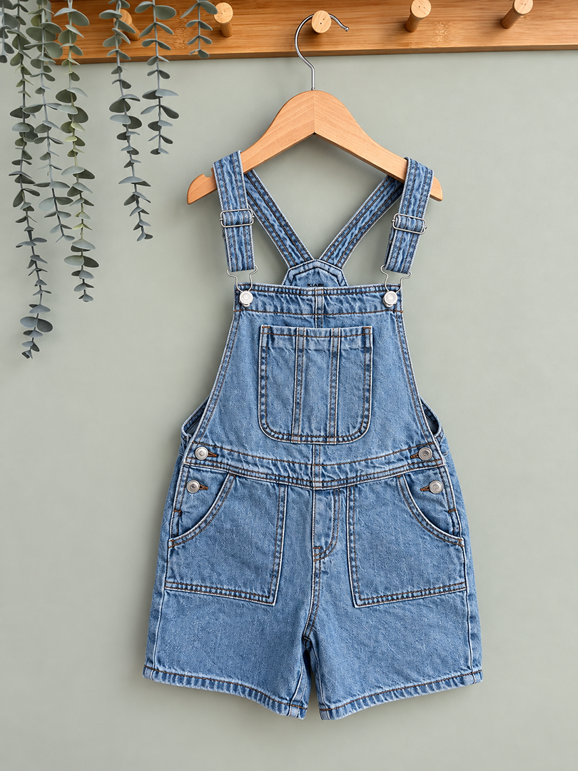 Salopette short en jean fille Kiabi 8 ans mi-saison