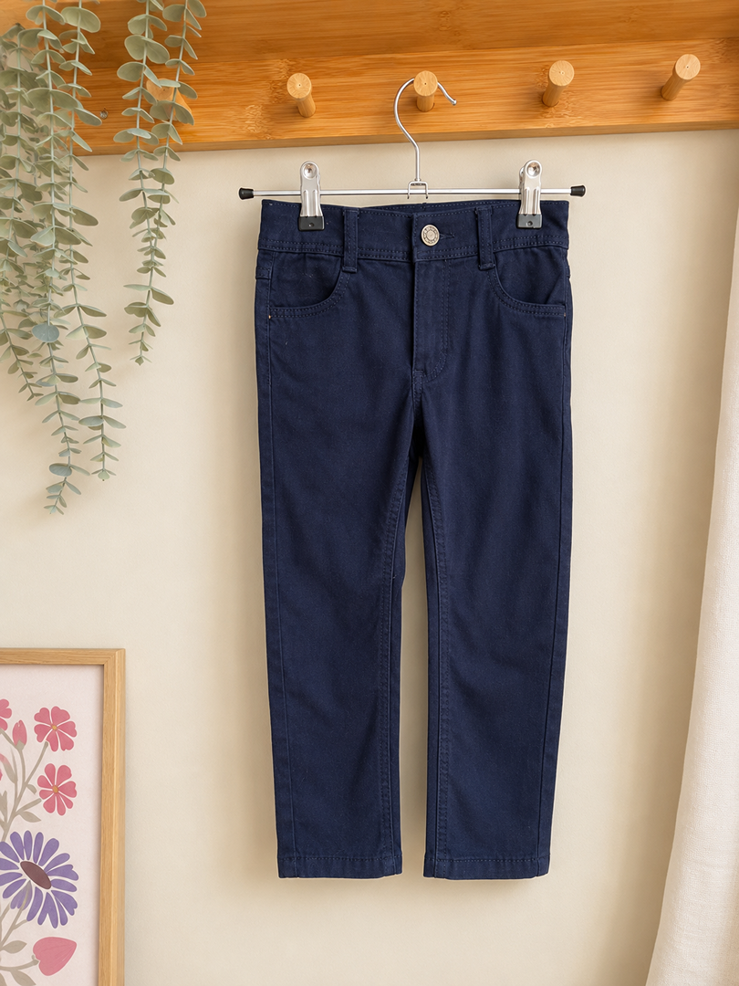 Jean slim bleu marine Tissaia 4 ans garçon mi-saison neuf