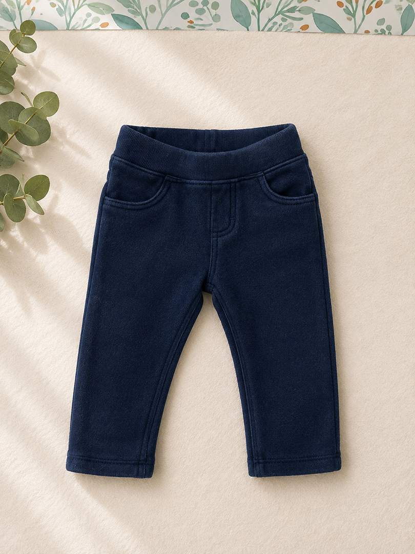 Pantalon molletonné confortable Petit Bateau Garçon 6 Mois Mi-saison