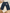 Jean garçon Petit Bateau 6 mois bleu mi-saison