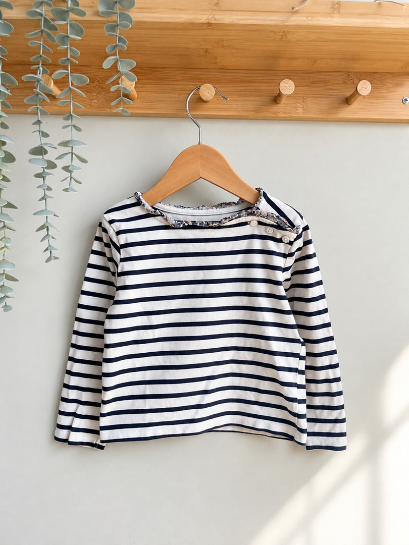 T-shirt Manches Longues Fille Cyrillus 4 Ans Mi-saison