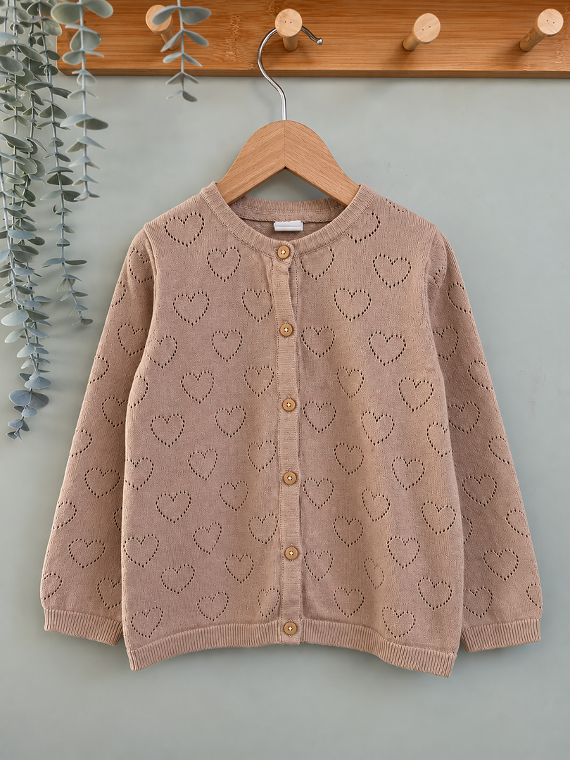Gilet H&m fille mi-saison manches longues 3 ans