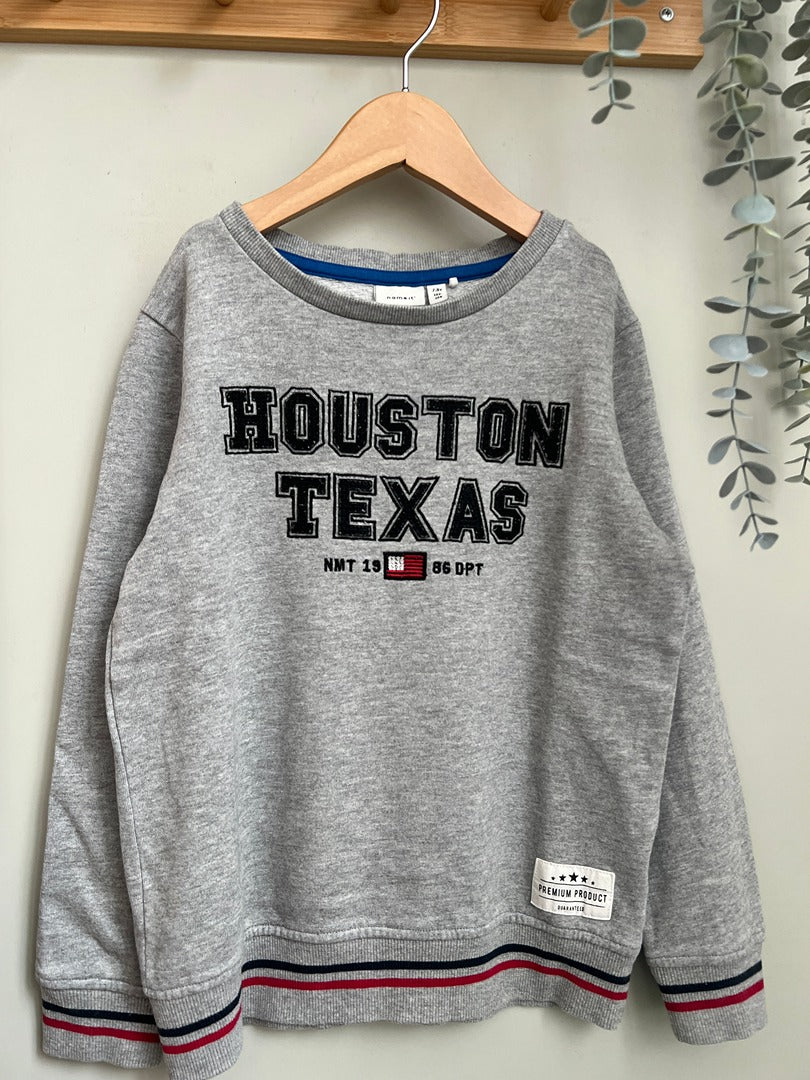 Sweat Pull léger garçon - Name It - 8 ans - Gris