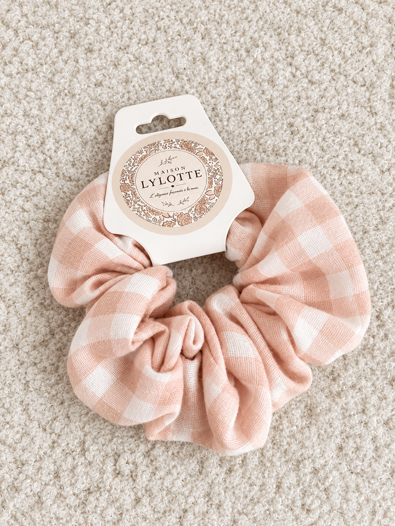 Chouchou fille Maison Lylotte rose vichy - Neuf