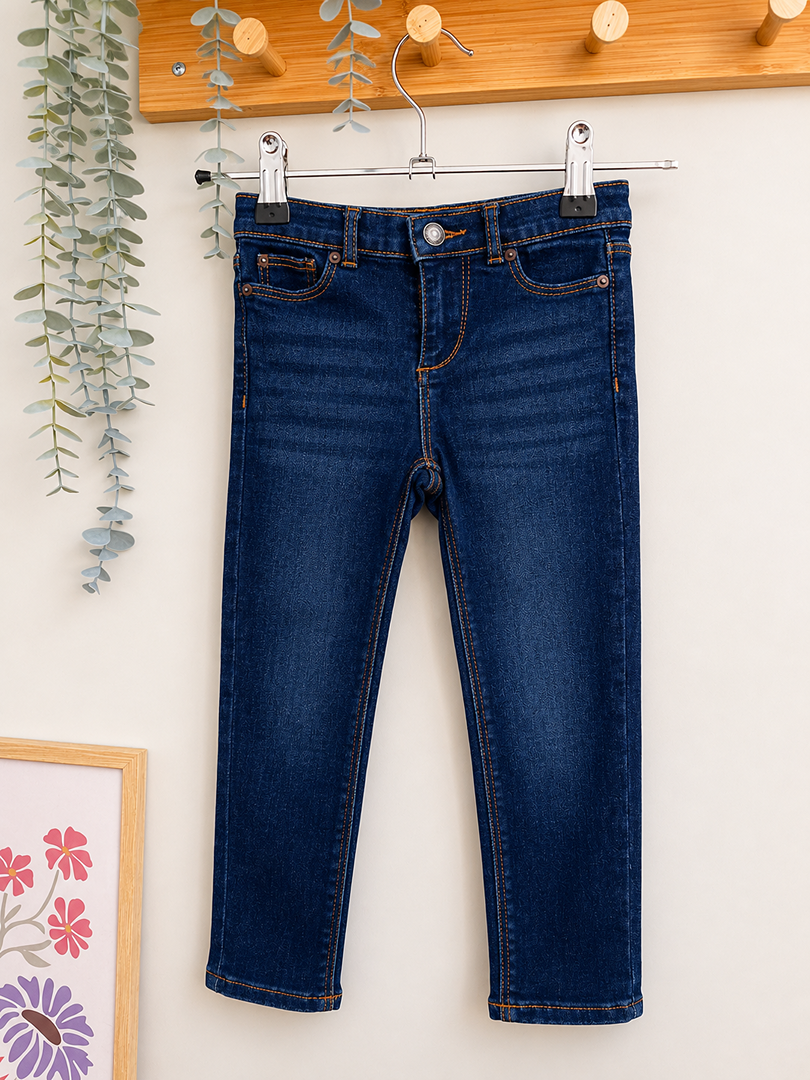 Jean skinny bleu Kiabi 4 ans Mixte mi-saison fille garçon