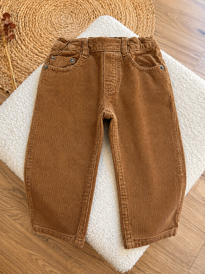 Pantalon velours Timberland 18 mois garçon hiver marron