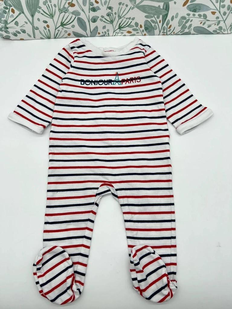 Pyjama 1 pièce jersey garçon Jacadi 6 mois – Élégance et raffinement